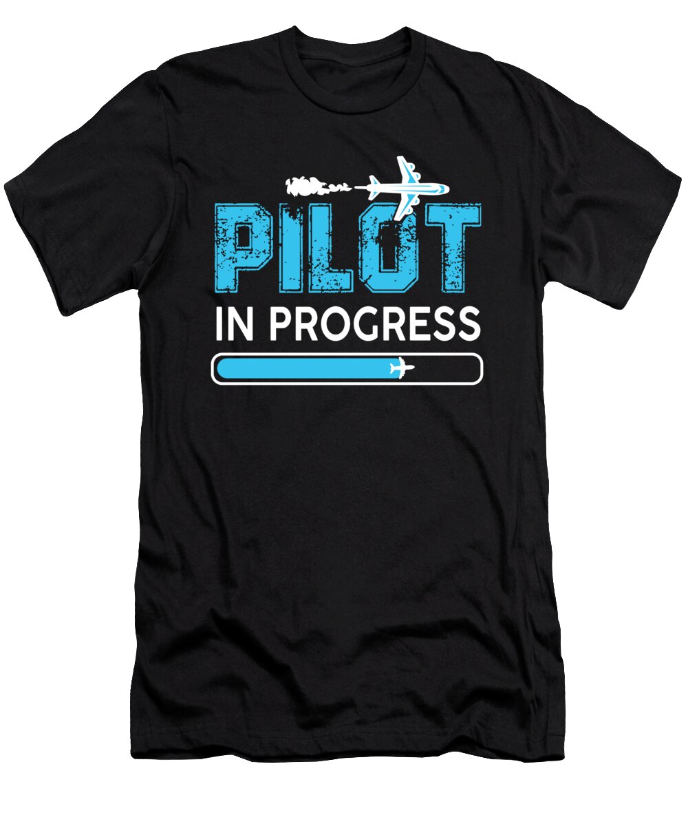1 Airplane Pilot Gift Raphaelartdesign T-Shirt