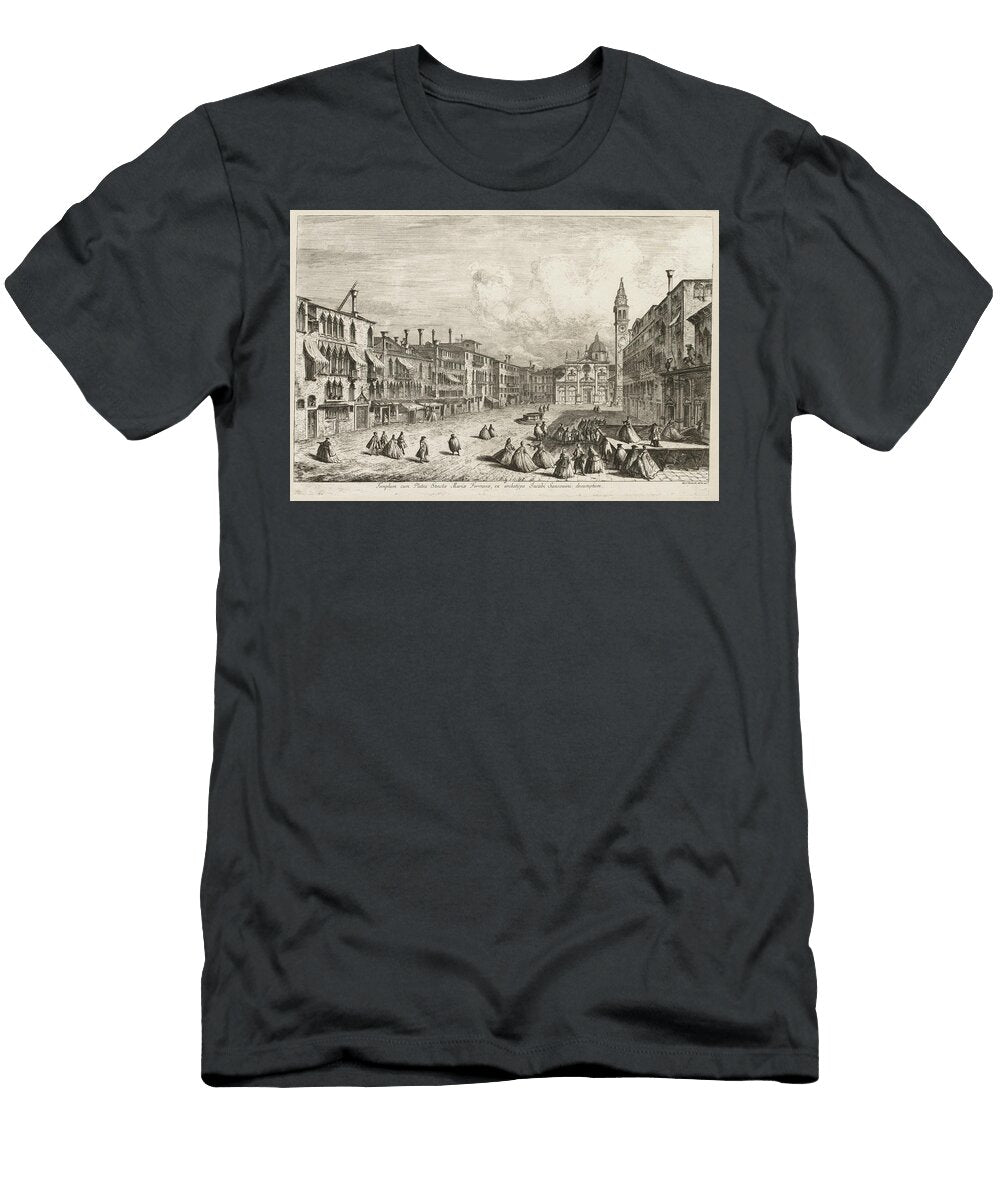 1 Views of Venice S M Della Salute 1741 Michele Motionage Designs T-Shirt