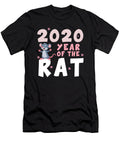 3 Happy New Year 2020 Year of the Rat Zodiac Gift Haselshirt T-Shirt