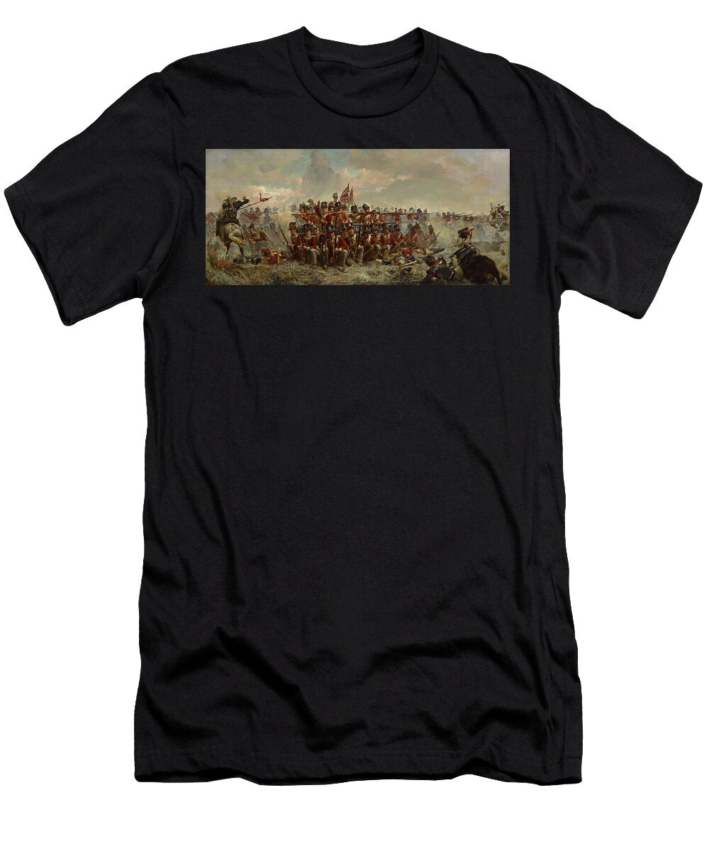 3 the 28th Regiment At Quatre Bras Elizabeth Thompson T-Shirt