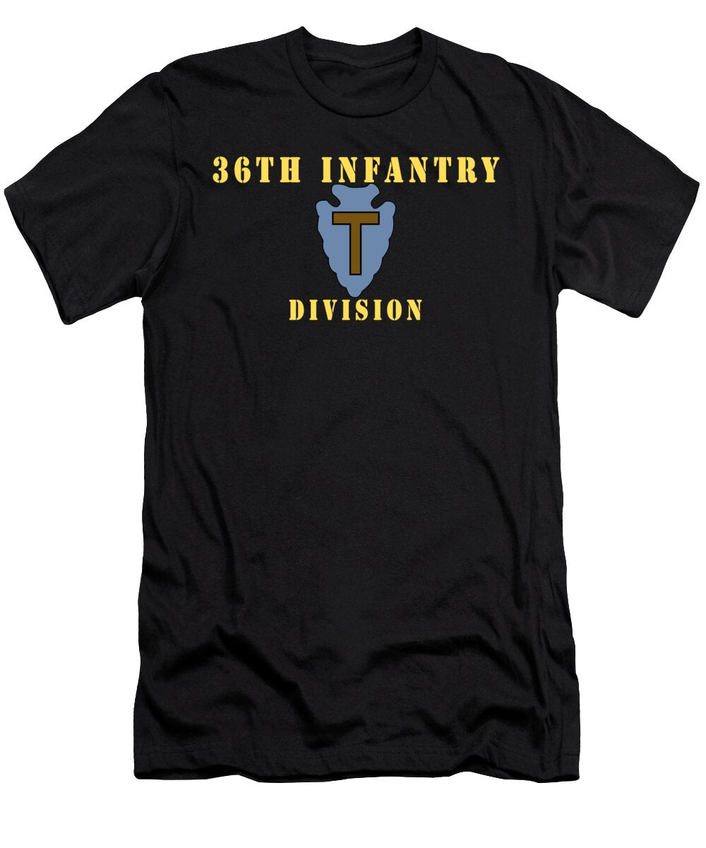 Army 36th Infantry Division X 300 Hat Tom Adkins T-Shirt