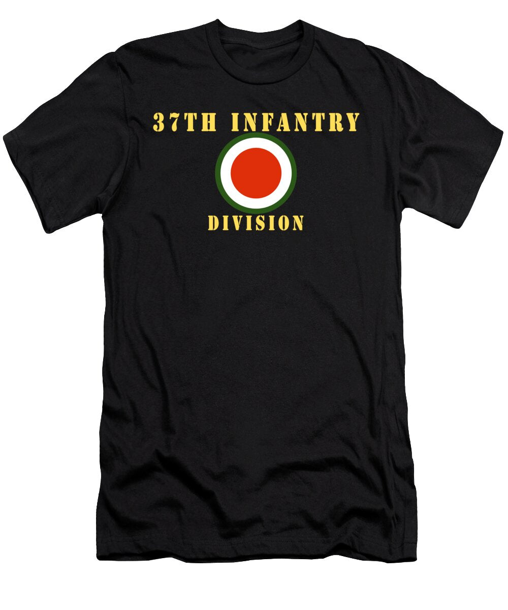 Army 37th Infantry Division X 300 Hat Tom Adkins T-Shirt