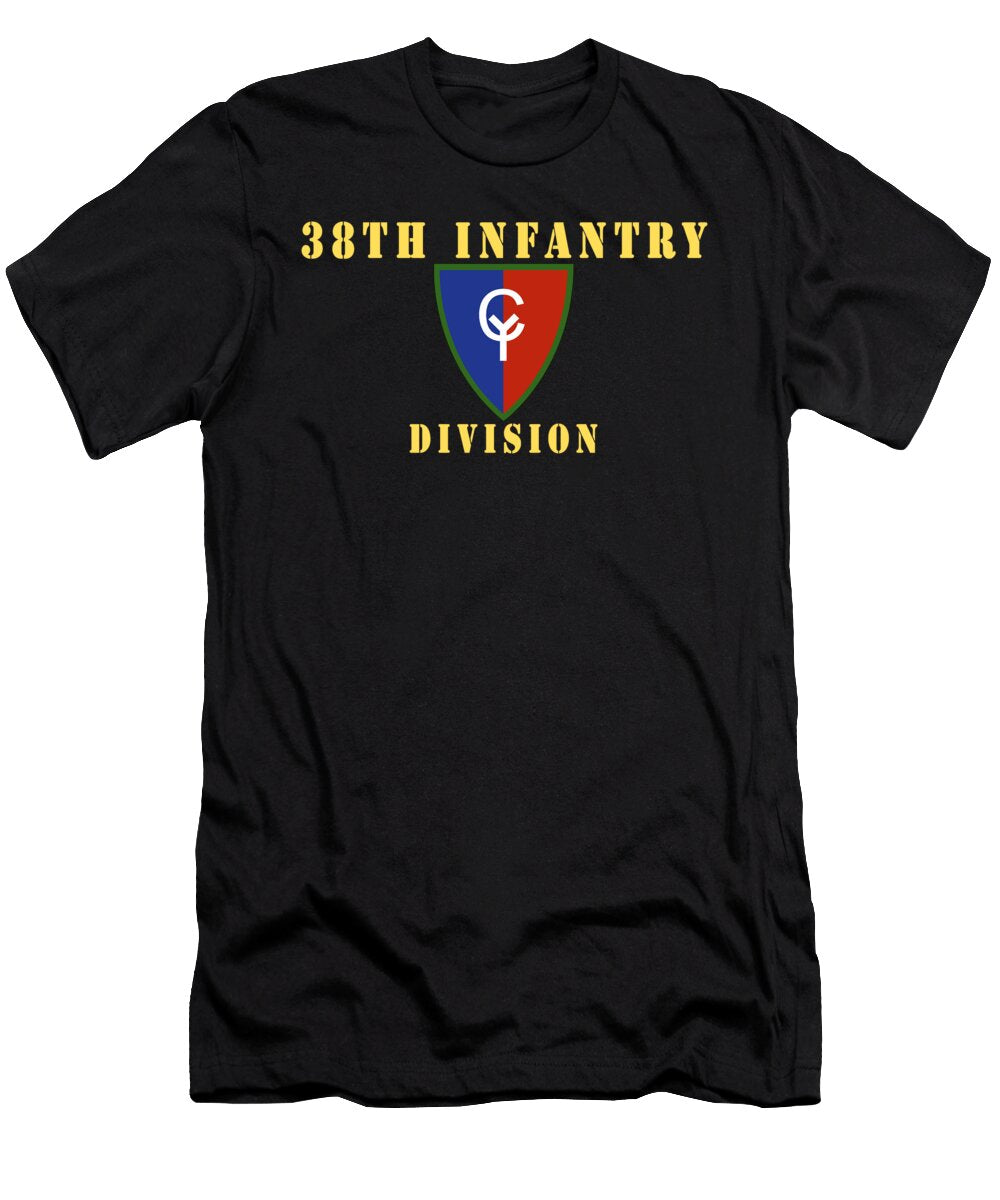 Army 38th Infantry Division X 300 Hat Tom Adkins T-Shirt