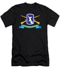 Army 67th Infantry Brigade W Br Ssi Ribbon X 300 Tom Adkins T-Shirt
