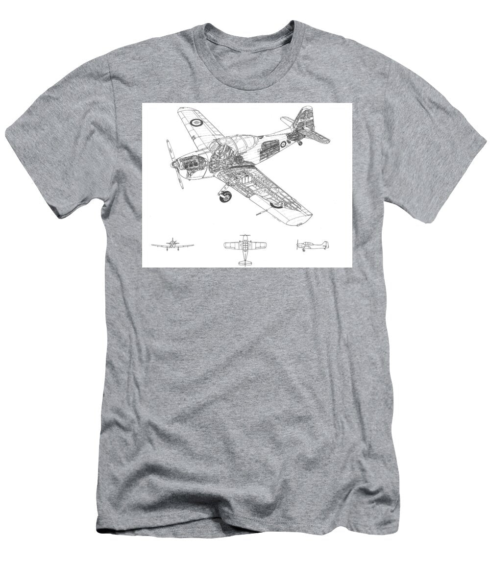 Fokker S11 Aircraft Lover T-Shirt