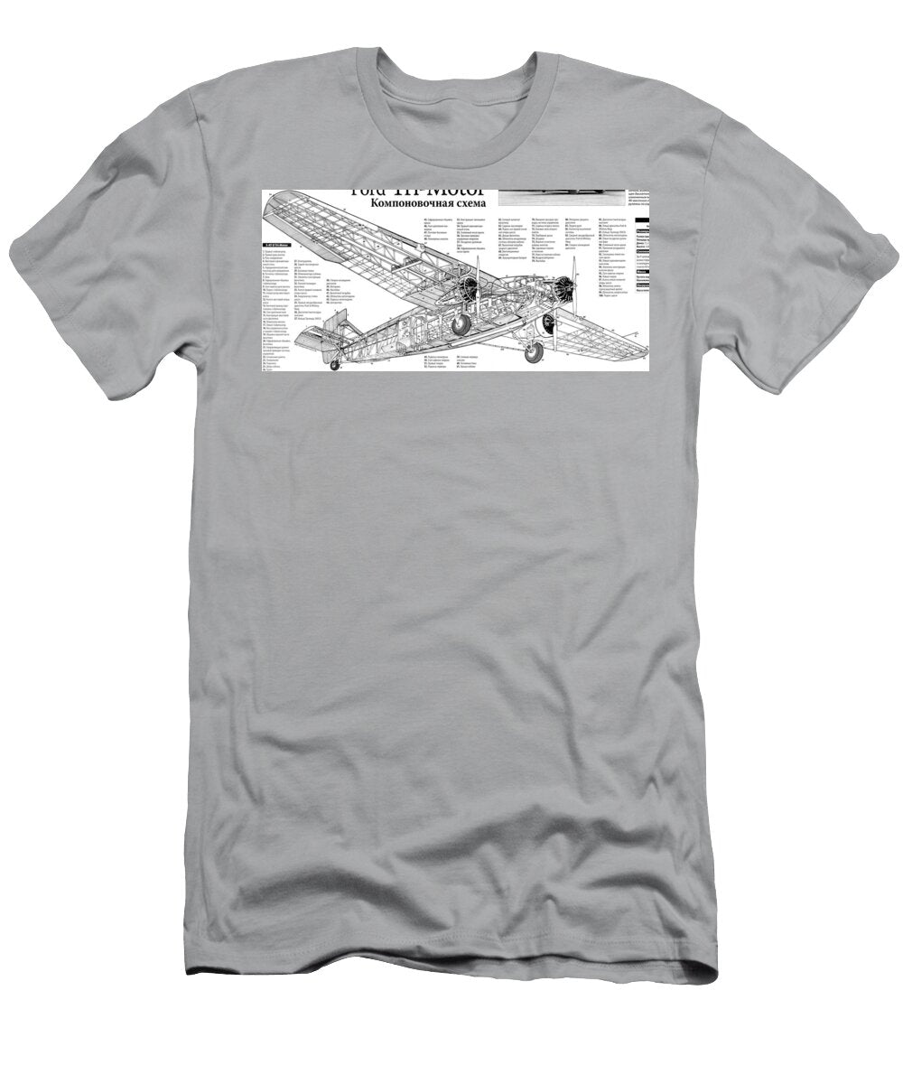 Ford 5 At D Tri Motor Aircraft Lover T-Shirt