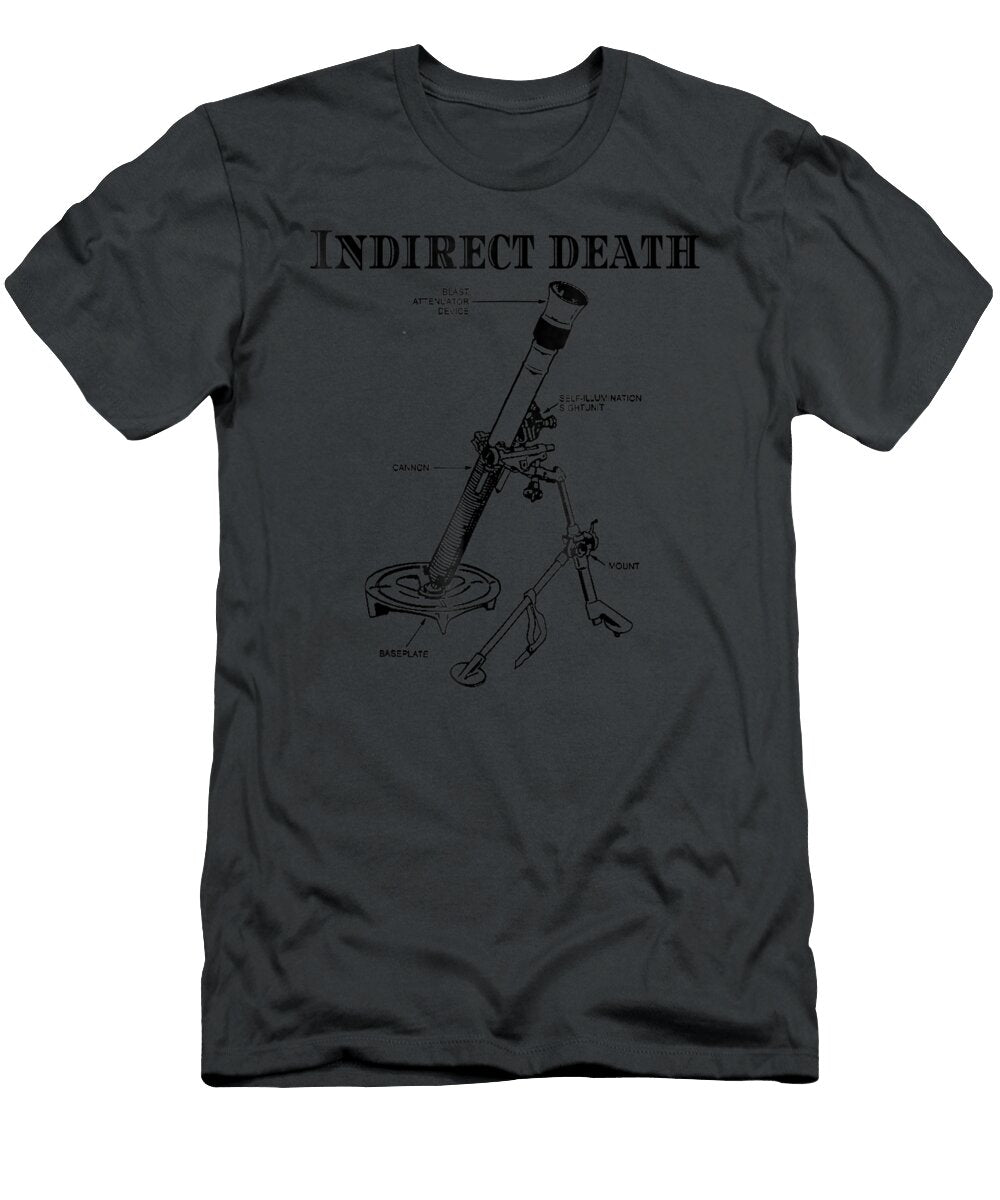 Indirect Death Infantry Mortarman 0341 13c Military Bupem Koden T-Shirt