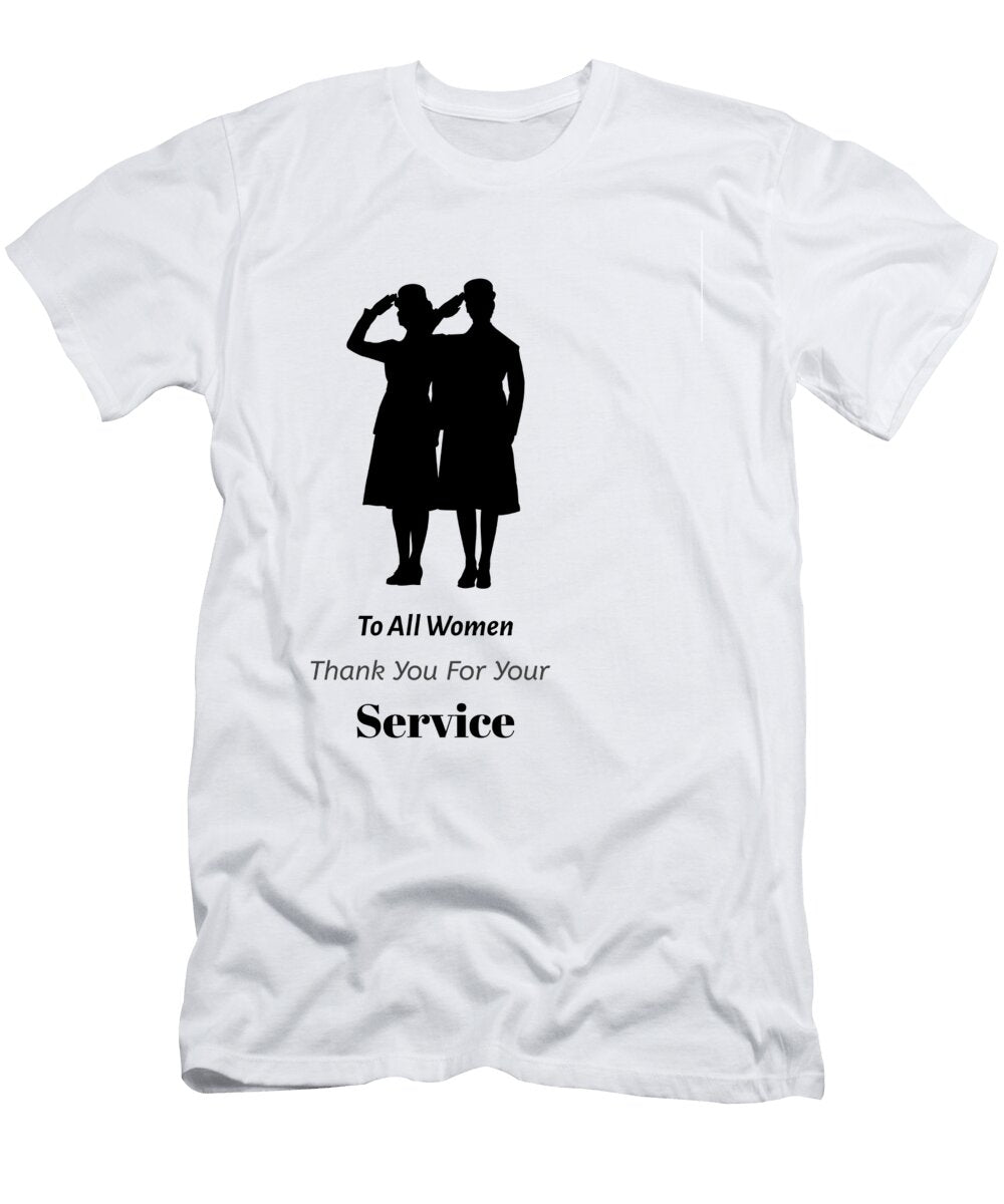 To All Women Thank You for Your Service Aurelien Corona T-Shirt