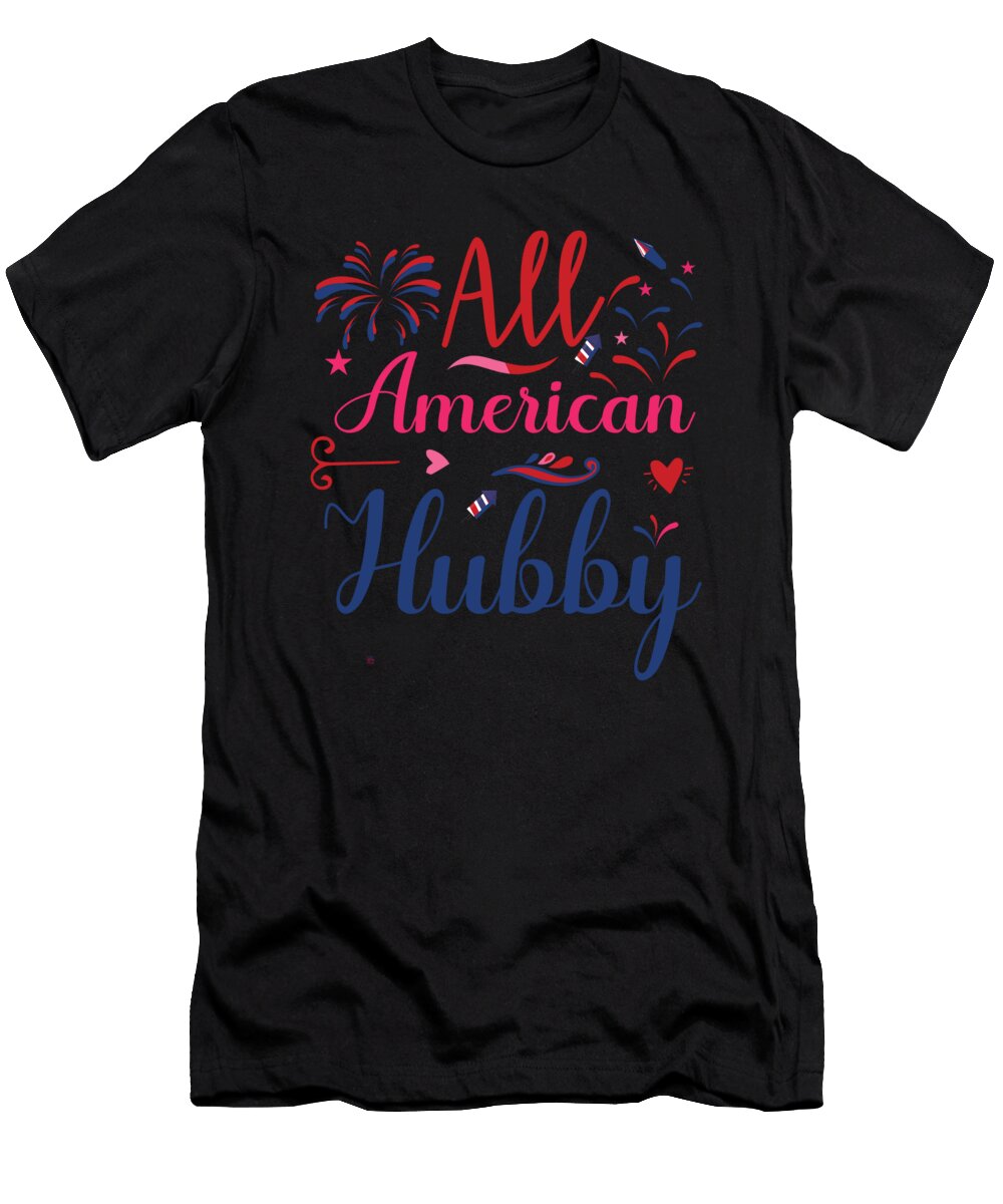 USA American Husband Hubby Organicfoodempire T-Shirt