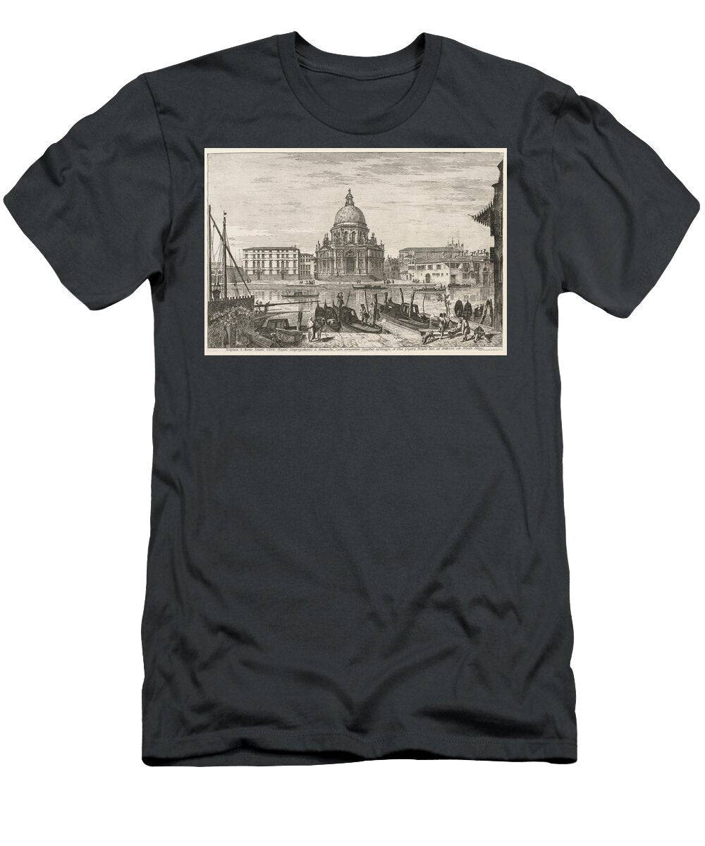 Views of Venice S M Della Salute 1741 Michele Motionage Designs T-Shirt